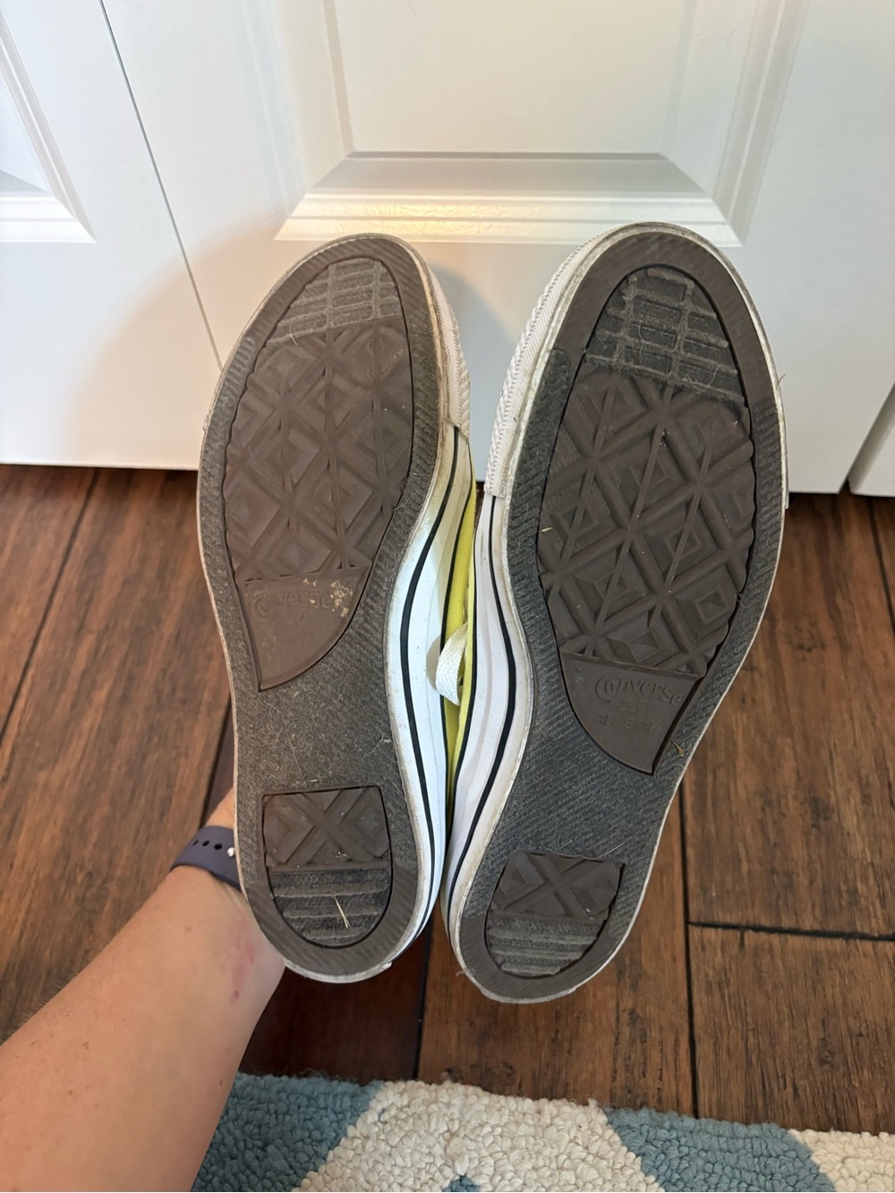 Converse Yellow Canvas Low-Top Sneakers - Picture 4 of 4